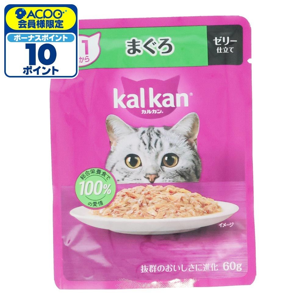 カルカンパウチ　１１歳から　まぐろ, １１歳から　まぐろ, 60g