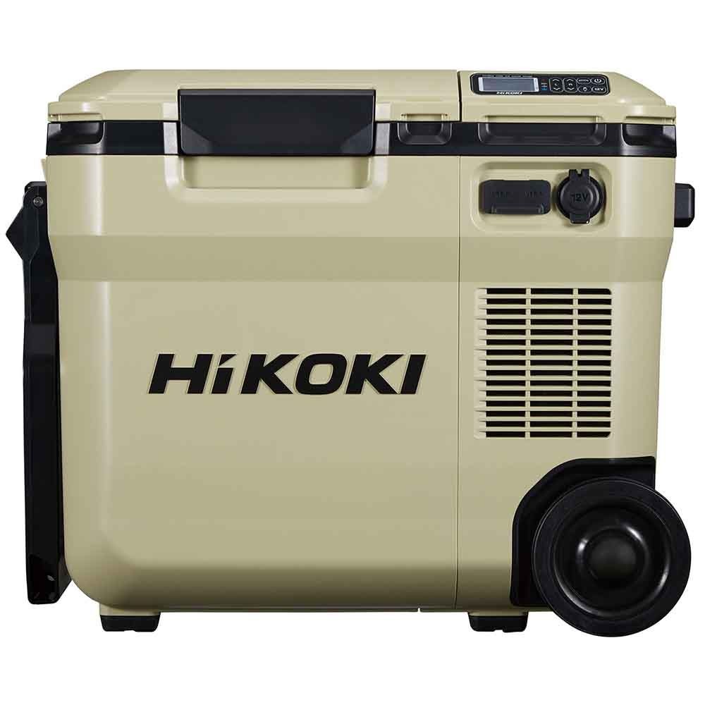 【数量限定】ハイコーキ HiKOKI 18Ｖコードレス 冷温庫 UL18DC (WMBZ) 蓄電池セット＋進呈品 蓄電池付, サンドベージュ, UL18DC (WMBZ)