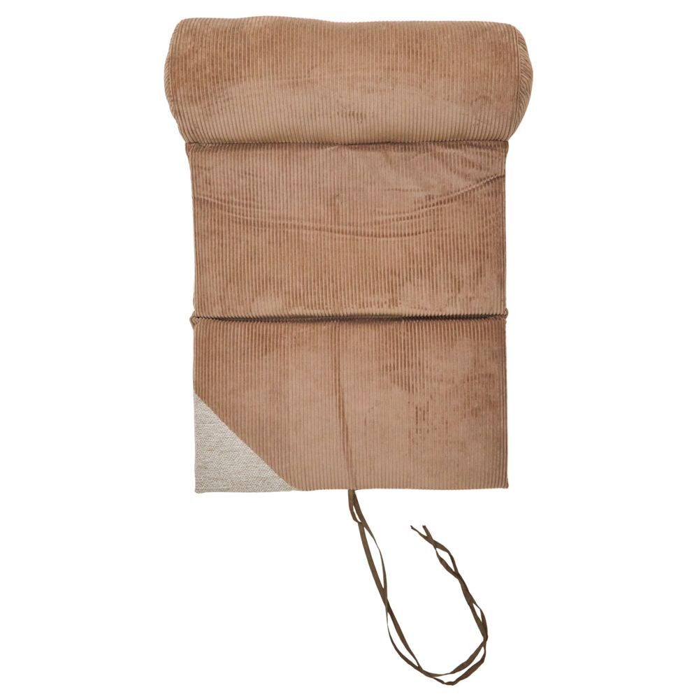 WIZ'A　ウィザ　断熱シート入あったか枕付クッション５５Ｘ８０ＢＲ, ブラウン, 55×80cm