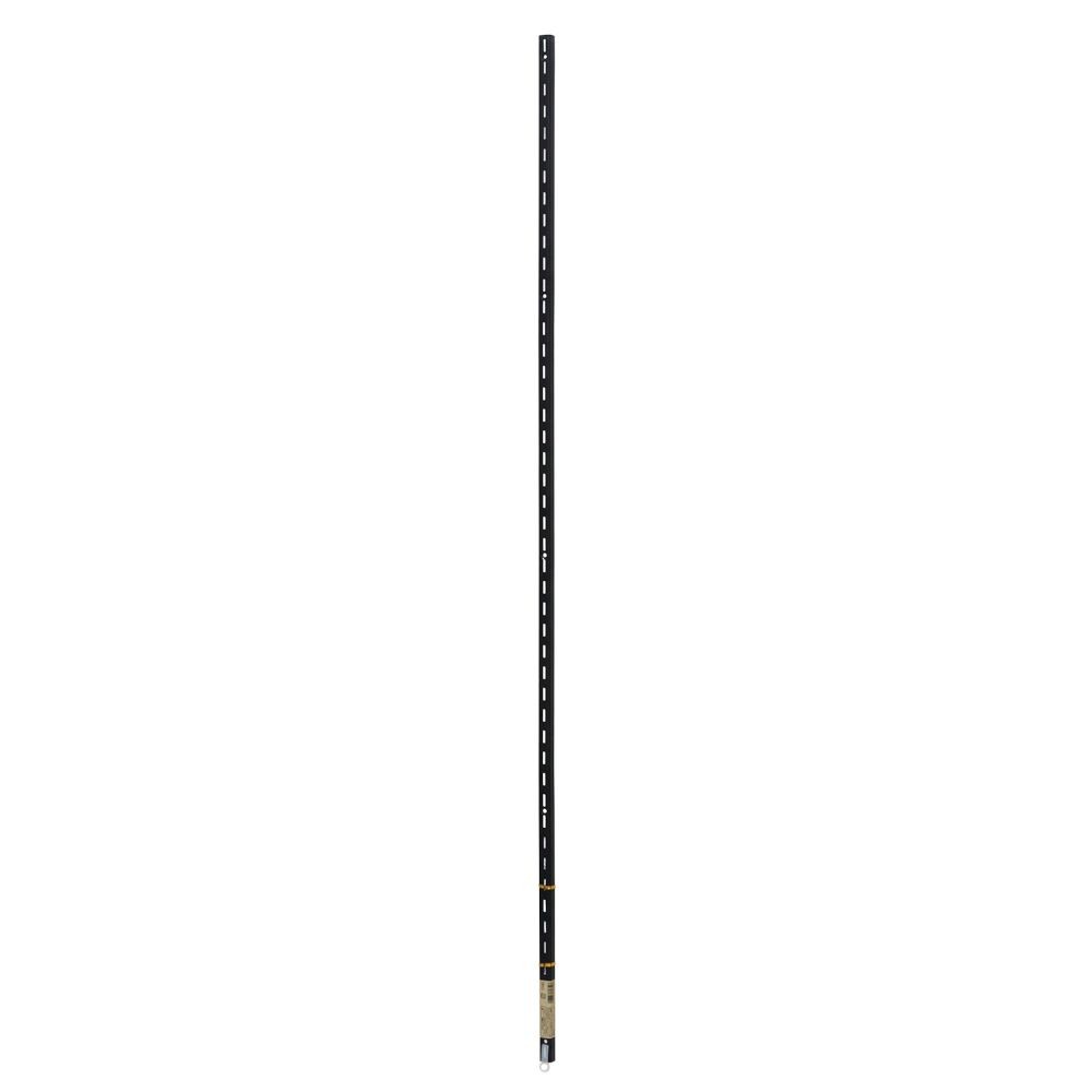 ＷＡＫＩ　ピラシェル棚柱　１２００ｍｍ　クロ, 黒, 1200mm