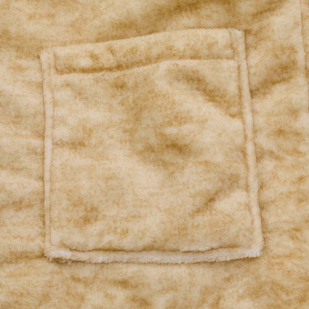 WIZ'A　ウィザ　毛布のようなはんてん　小さめ　ベージュ, ベージュ, 小さめ