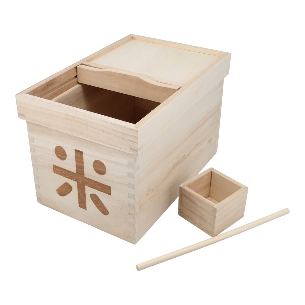 桐製米びつ　5ｋｇ, 桐製, 幅215&times;奥行325&times;高さ215mm