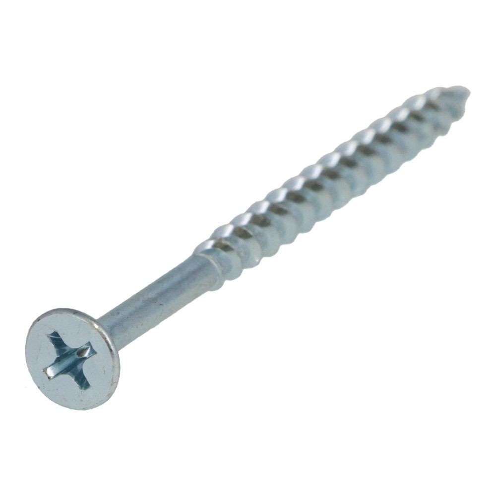 WIZ'A ウィザ　コーススレッド徳用箱２倍入り　６５ｍｍ半ねじ　約１０００本入, 三価クロメート, 65mm