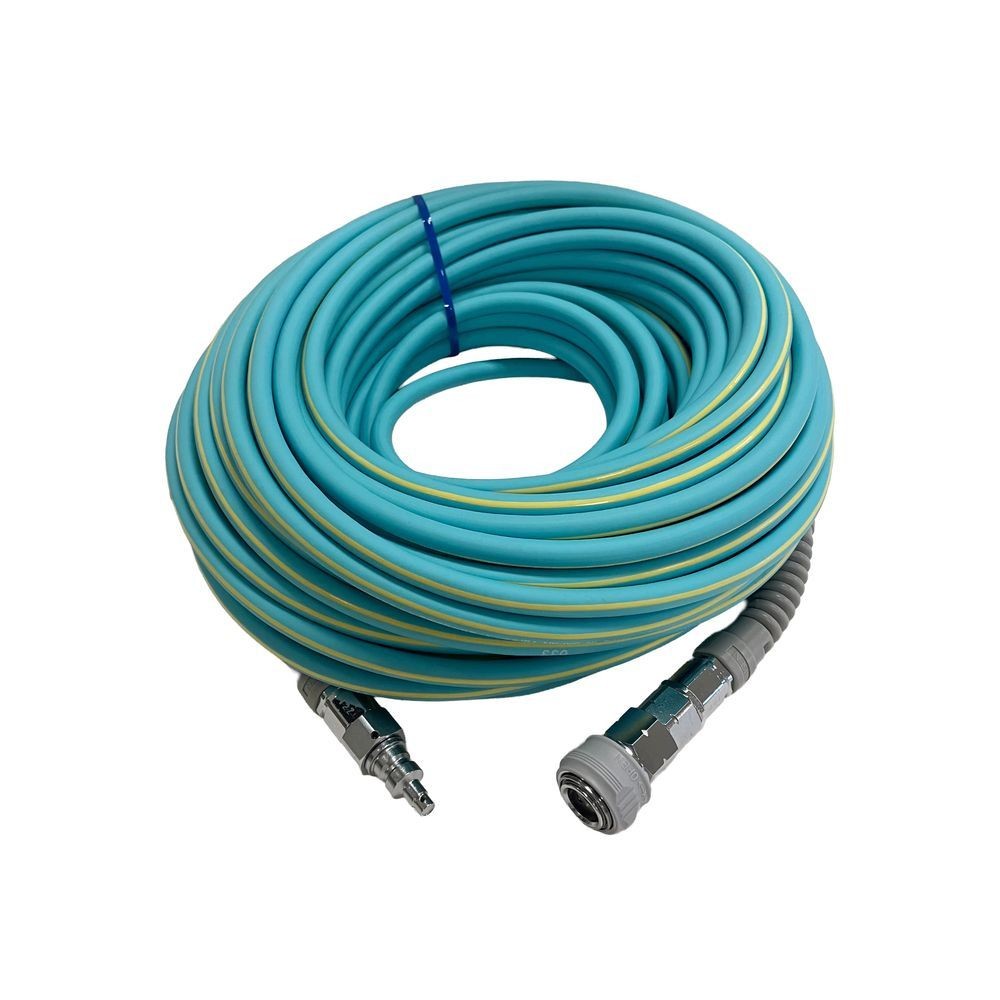十川産業（Togawa Industry Corporation） ＥＡＺＥ　高圧エアホース　３０ｍ EAZ-5030, ブルー, 30m