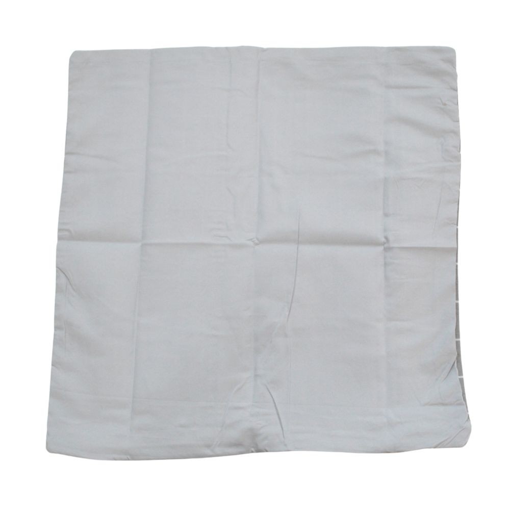 クッションカバー チェック, グレージュ／チェック, 45&times;45cm