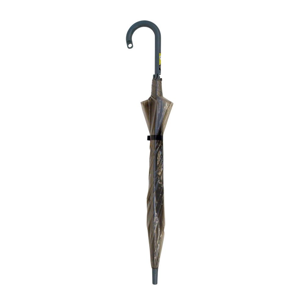 ビニール傘ネームハンドル ６０ｃｍ, グレー, 60cm