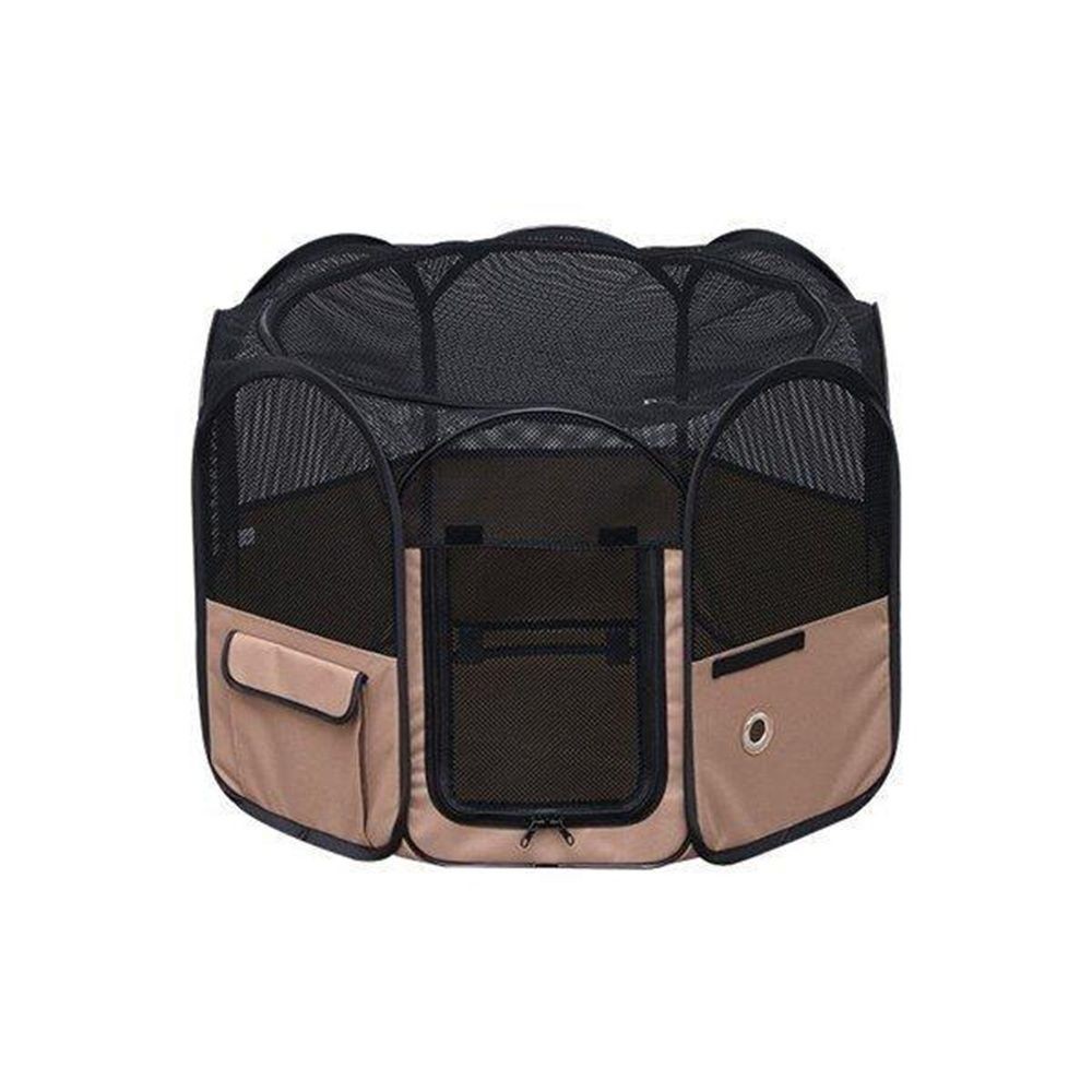 アイリスオーヤマ 折りたたみソフトサークル Sサイズ POTS-920Aブラウン, ブラウン, Sサイズ