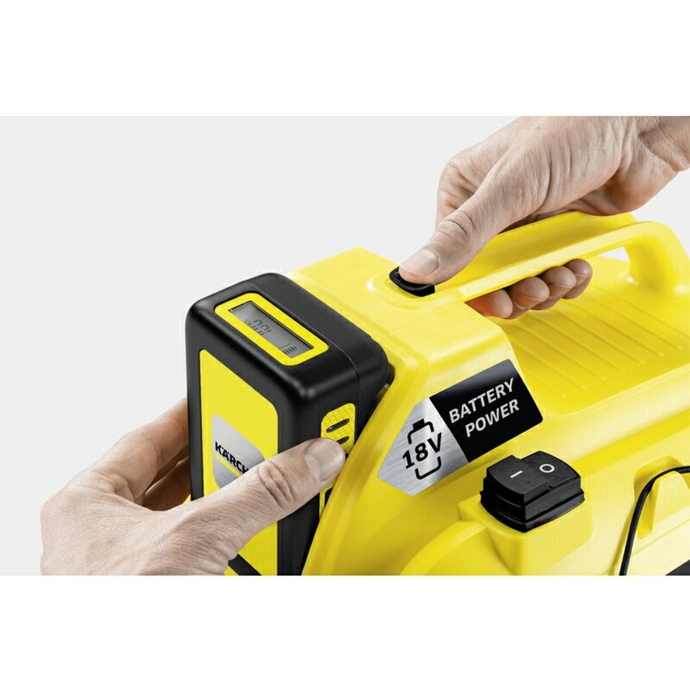 乾湿両用バキュームクリーナー　ＷＤ1　バッテリーセット, イエロー, 50-60Hz共用