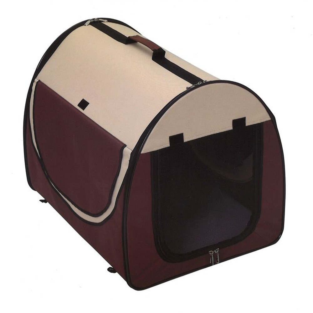 ドーム型折りたたみ式ケージ, ブラウン（M）, Mサイズ