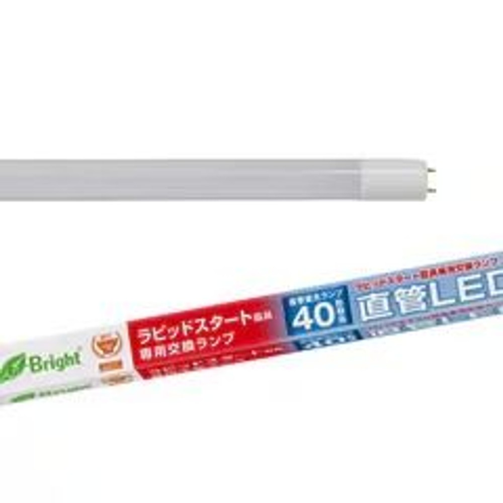 OHM LED直管40形ラピッド用 LDF40SS・D, 昼光色, 40型