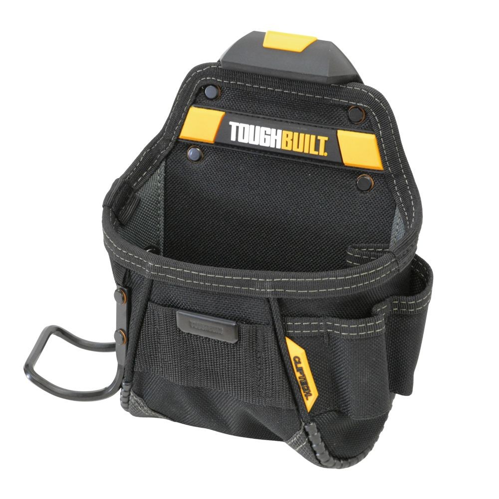 TOUGHBUILT（タフビルト）　工具ポーチ　TB-CT-24　ハンマーループ付き　ツールポーチ, 黒, TB-CT-24