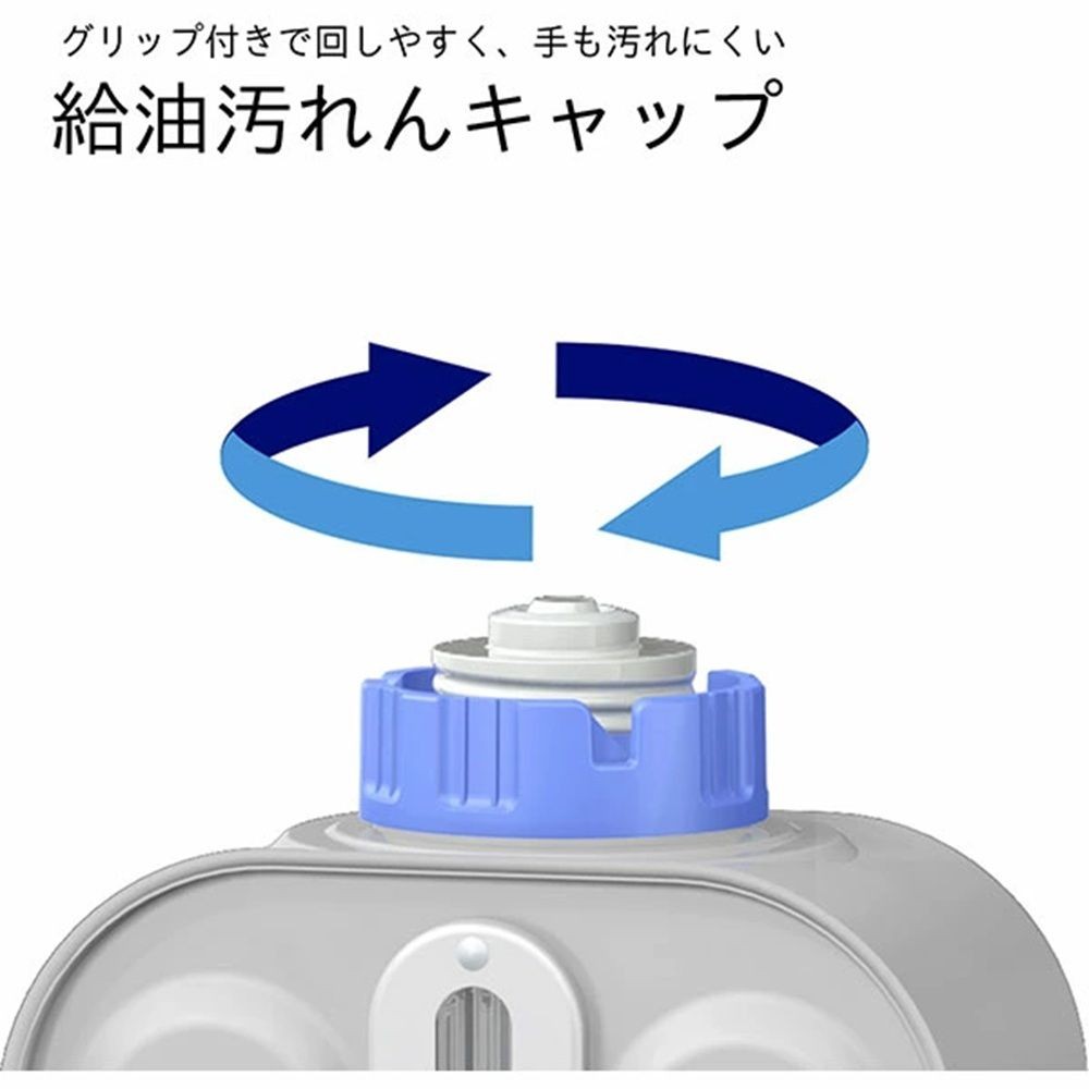 ダイニチ 石油ファンヒーター FW-25S6S, ライトシルバー, 幅321mm&times;奥行311mm&times;高さ393mm