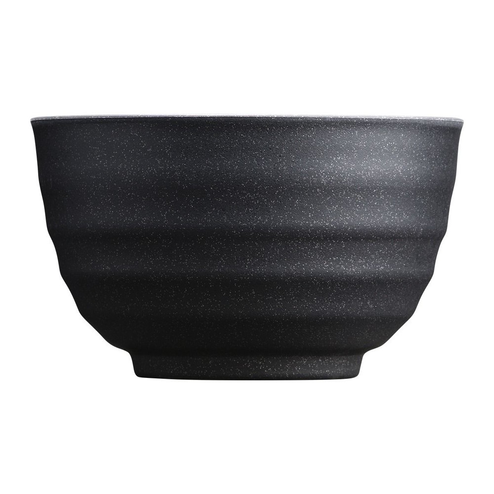 スドー　メダカの雅小鉢　くろらめ, 黒, 約&phi;297&times;180mm
