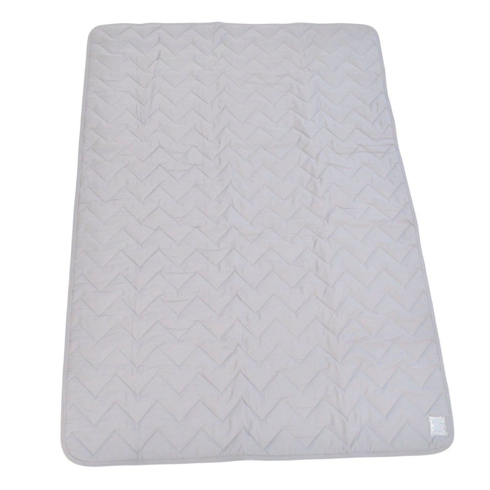 WIZ'A ウイザ　除湿シート入洗えるベッドパッド, グレー, ダブル