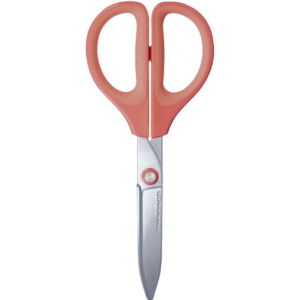 コクヨ はさみ サクサ グルーレス刃, レッド, 本体