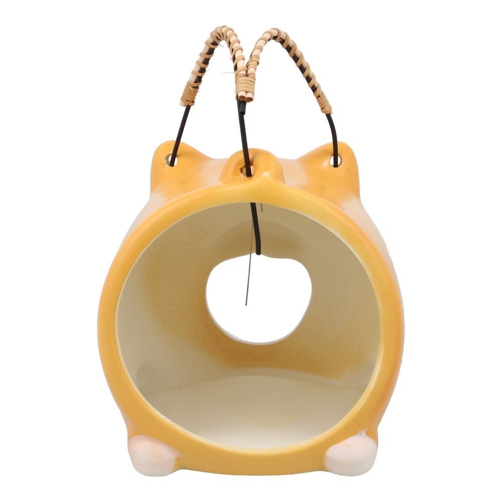 ワンとも癒される蚊取り線香入れいぬ, 黄, いぬ