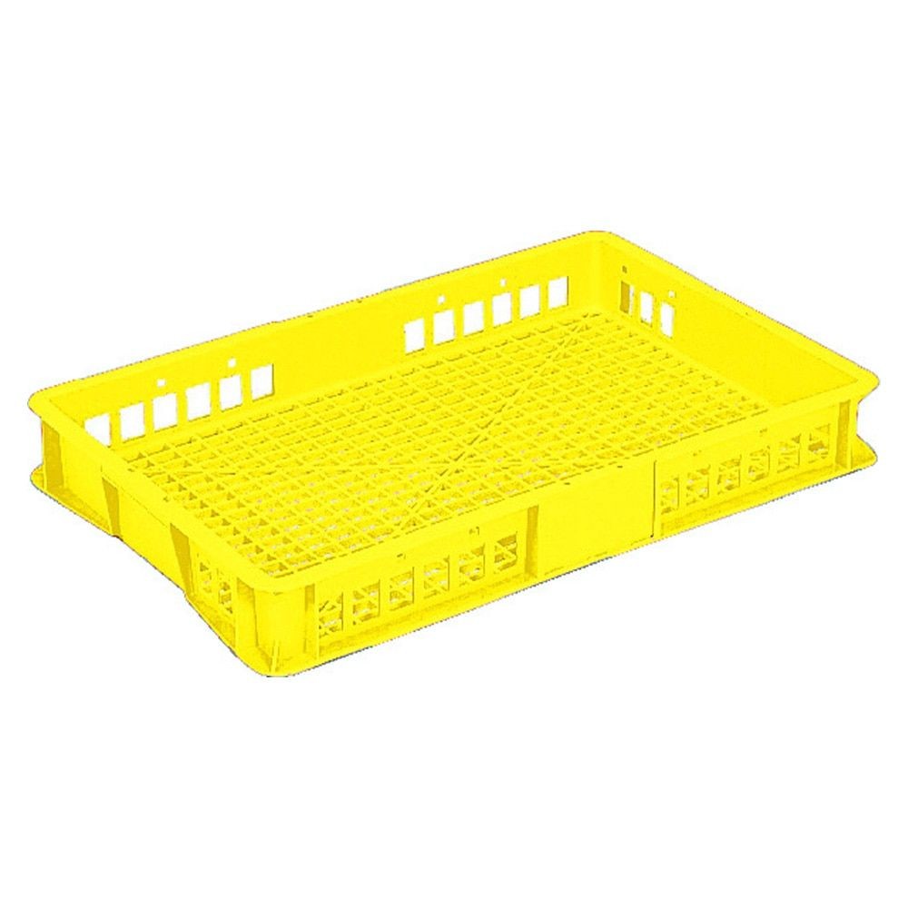 サンコー サンテナー B#20-3 イエロー 102408-00 &times;10個セット【メーカー直送・代引不可】【法人限定】, イエロー, 10P