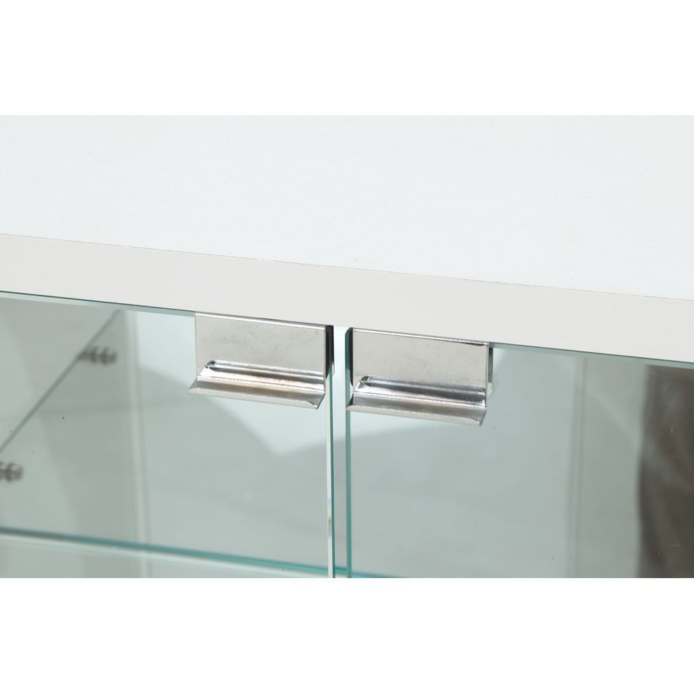 不二貿易 ガラスコレクションケース　ＢＡＡＬ　ワイド　ＷＨ【メーカー直送・代引不可】, ホワイト, 幅600mm&times;奥行300mm&times;高さ1195mm