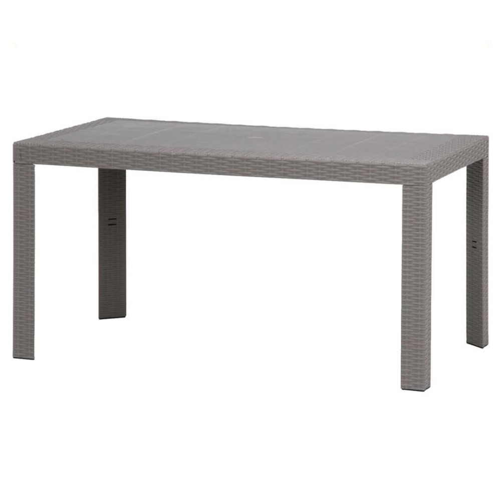 不二貿易  ステラ　テーブル　80×140 【メーカー直送・代引不可】, グレー, 80×140cm