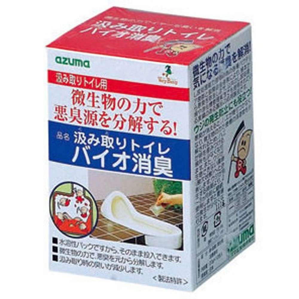 アズマ　汲み取りトイレ　　　バイオ消臭, 汲み取りトイレ用, 12包入り