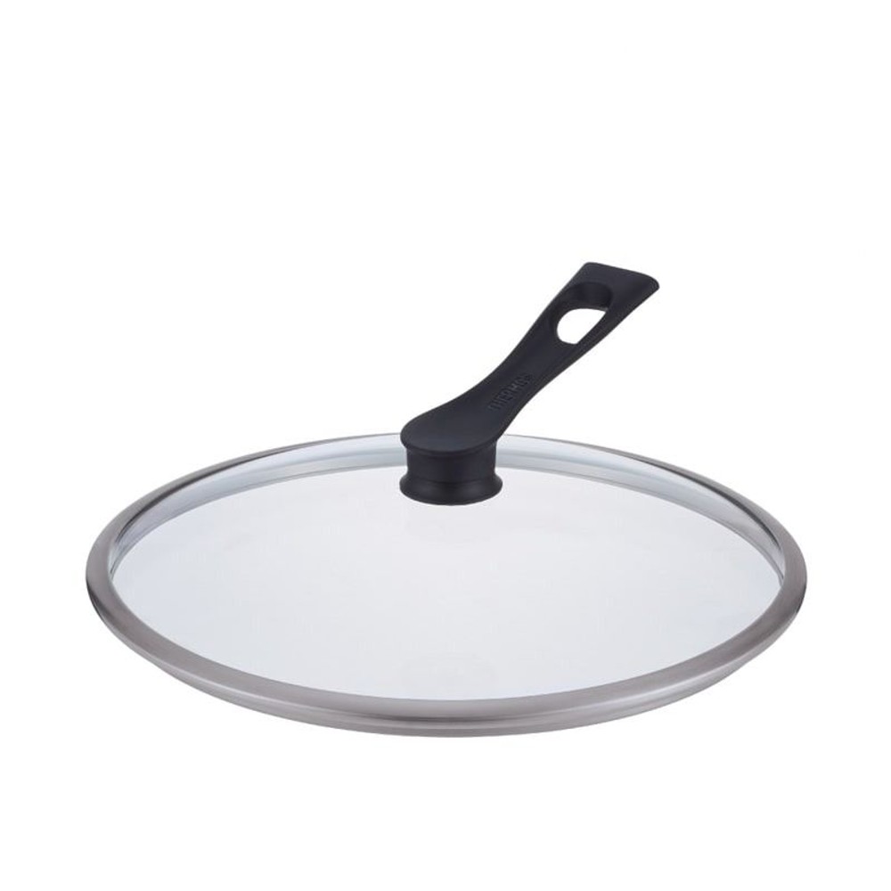 サーモス　スタンド式ガラスフタ ＫＬＨー０３０ ＢＫ, ブラック, 30cm