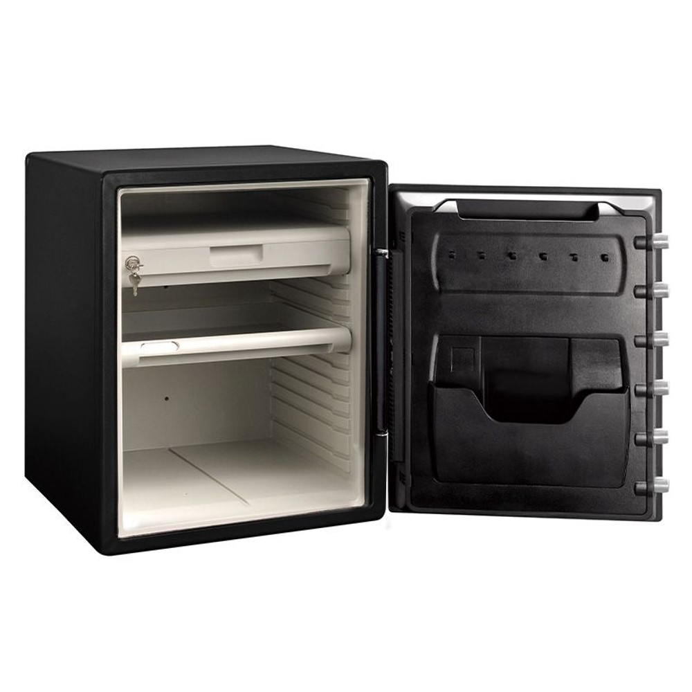 【廃棄料無料・開梱・設置費込】セントリー耐火耐水金庫  JTW205GGL テンキー式 2時間耐火 56.6L【メーカー直送・代引不可】, ブラック, 56.6L