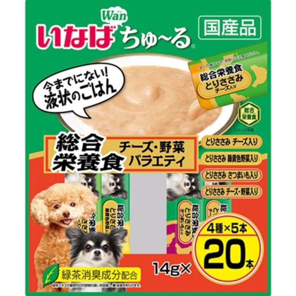 いなば　ちゅーる総合栄養食　チーズ野菜Ｖ　20本, その他カラー１, その他サイズ１