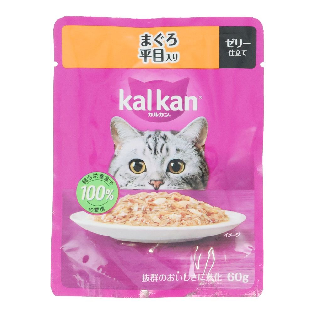 カルカンパウチ　まぐろ　平目入り, まぐろ　平目入り, 60g