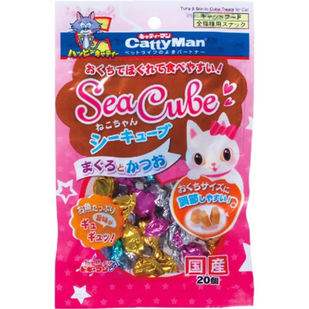 ねこちゃんシーキューブ　まぐろとかつお　20個, その他カラー１, その他サイズ１