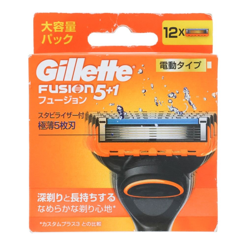 Ｐ＆Ｇ　ジレット　フュージョン５＋１パワー　替刃　１２個入, 替刃, 12個入