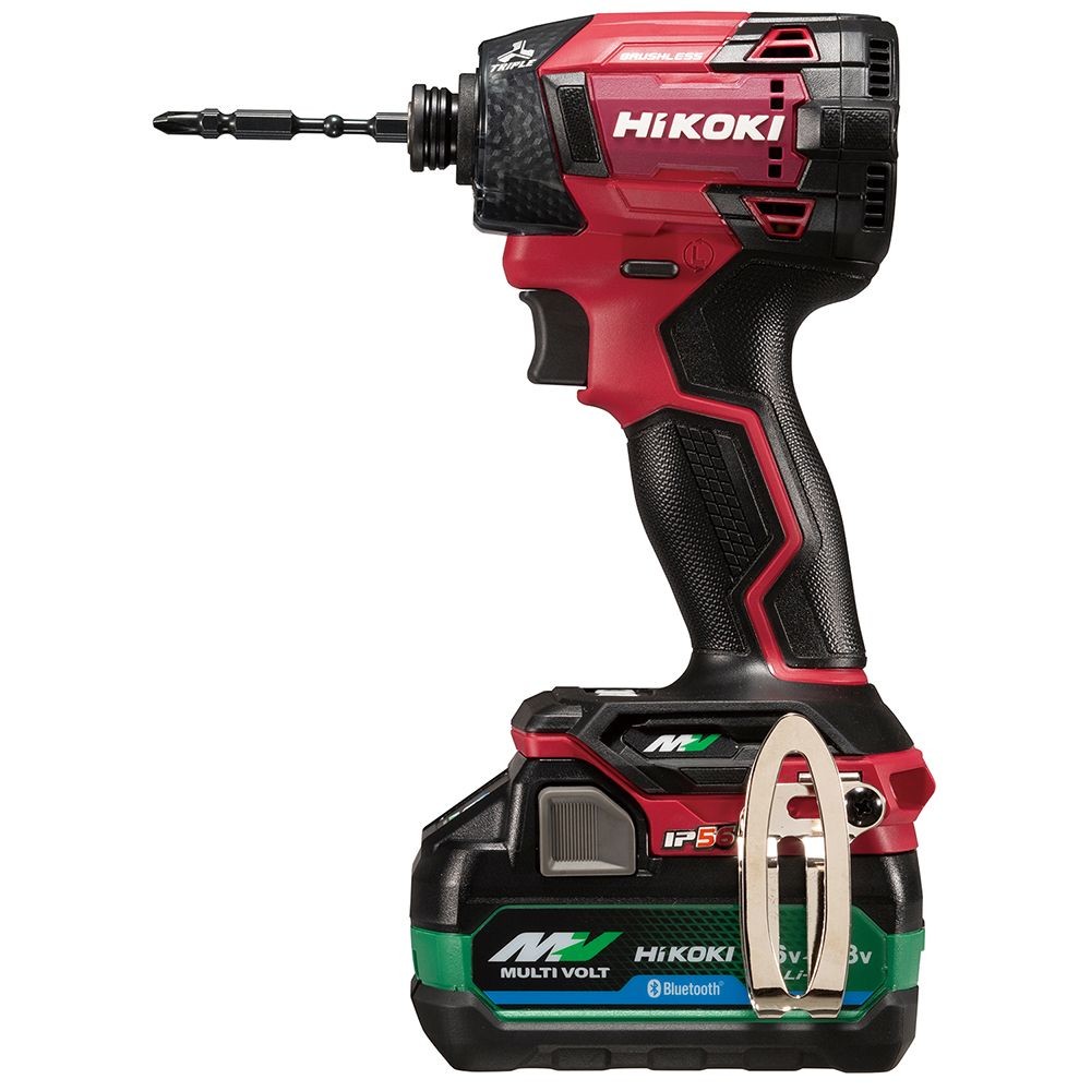 ハイコーキ　HIKOKI ３６ＶインパクトＤＶ（蓄電池２個、充電器付き） WH36DD (2XHSZ), グリーン, WH36DD (2XH)