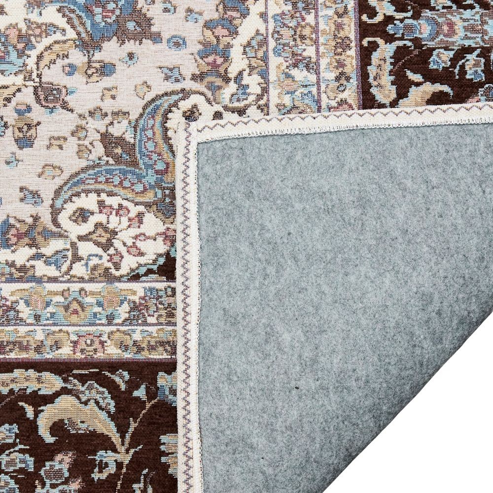 洗える！ゴブラン織ラグマルキィ２００ｘ２５０ｃｍ, ブラウン, 200&times;250cm