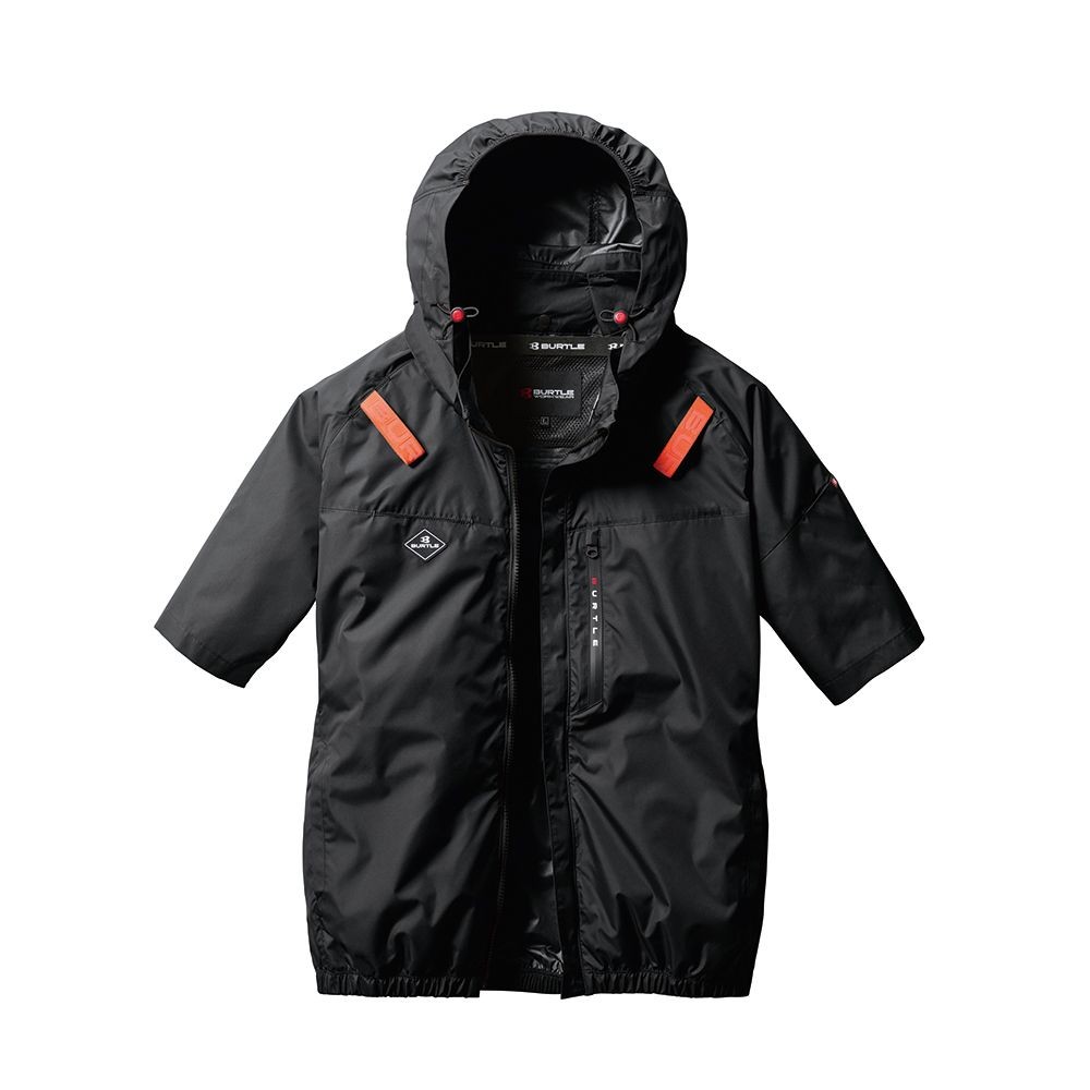 BURTLE AIRCRAFT バートル エアークラフト AC2066 ブラック, ブラック, Mサイズ