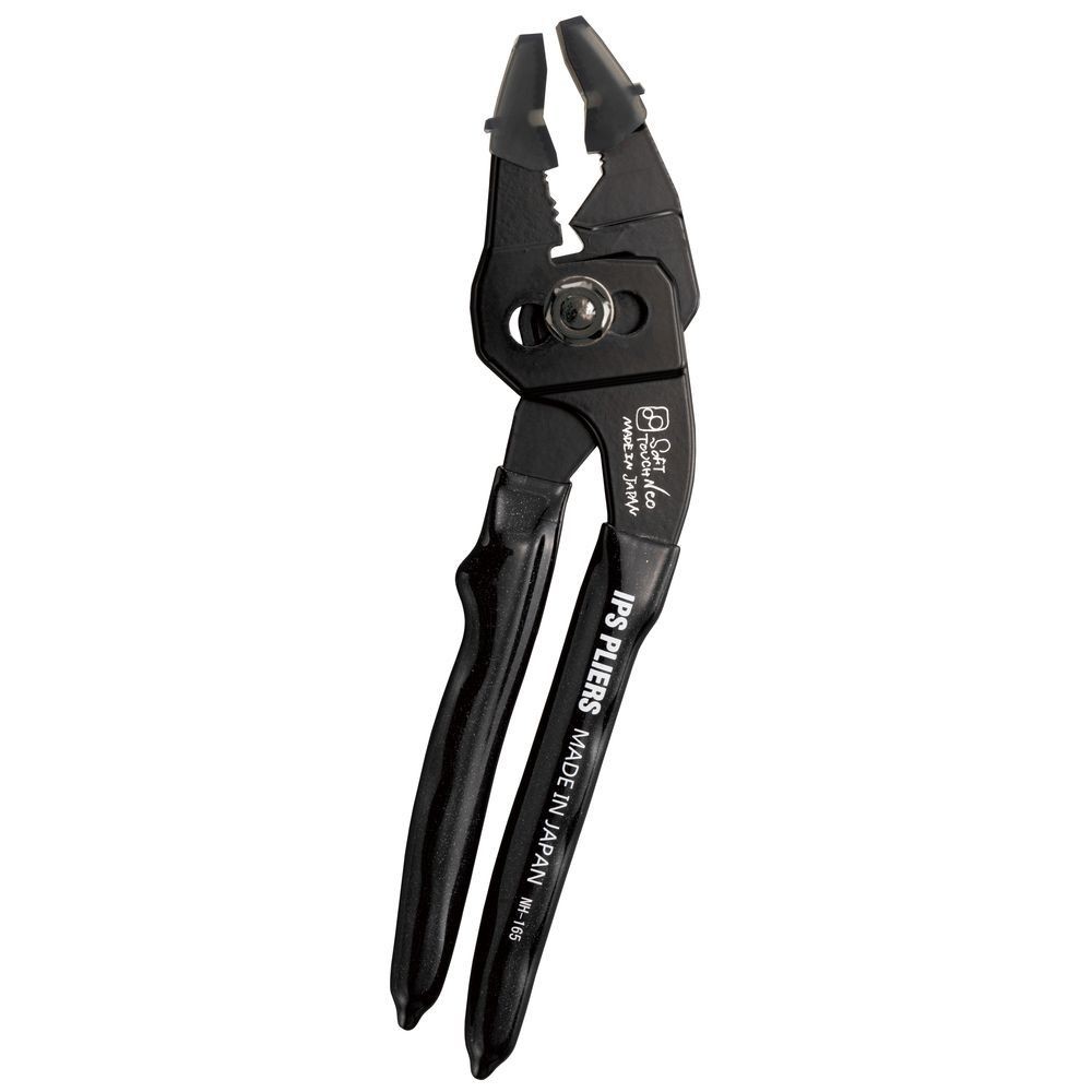 IPS PLIERS ソフトタッチＮＥＯ　コンビネーションプライヤー　１６５ｍｍ NH-165, 黒, 165mm