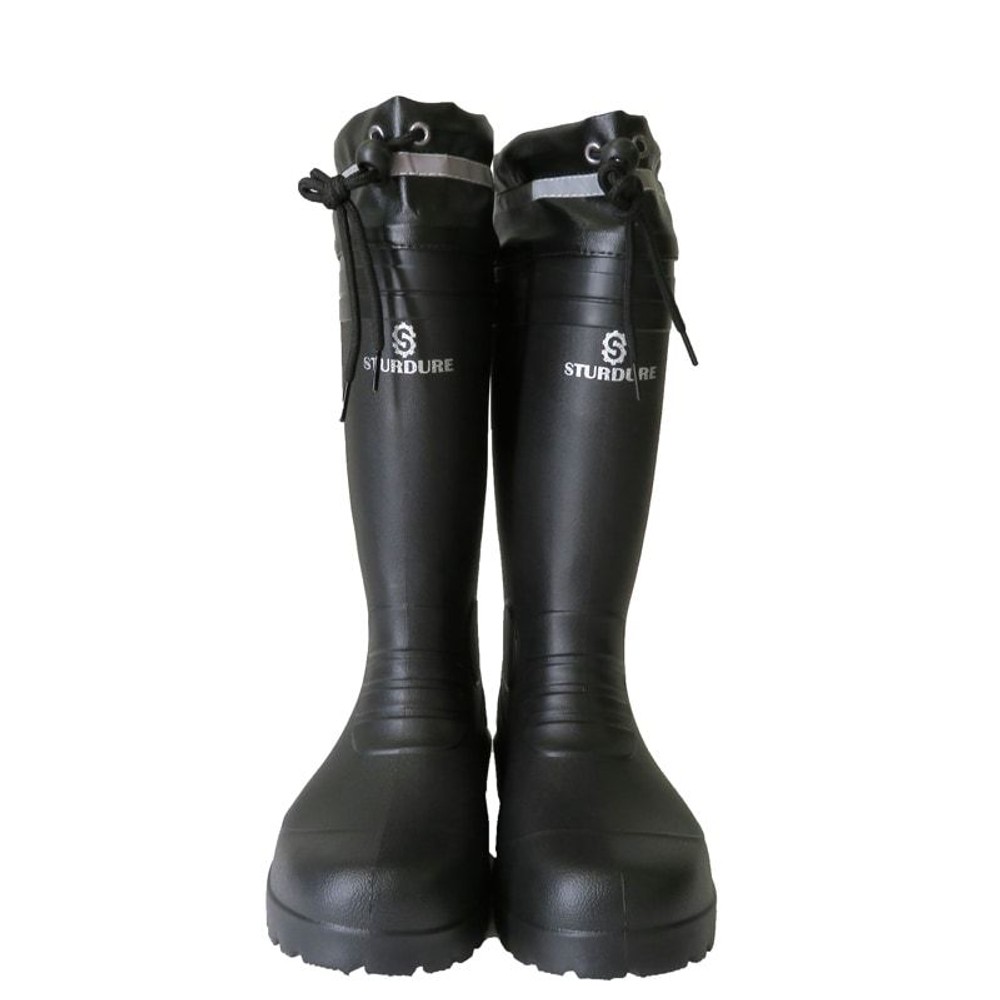 もっと軽くなった超軽量長靴 黒, ブラック(LL), LL(27cm)