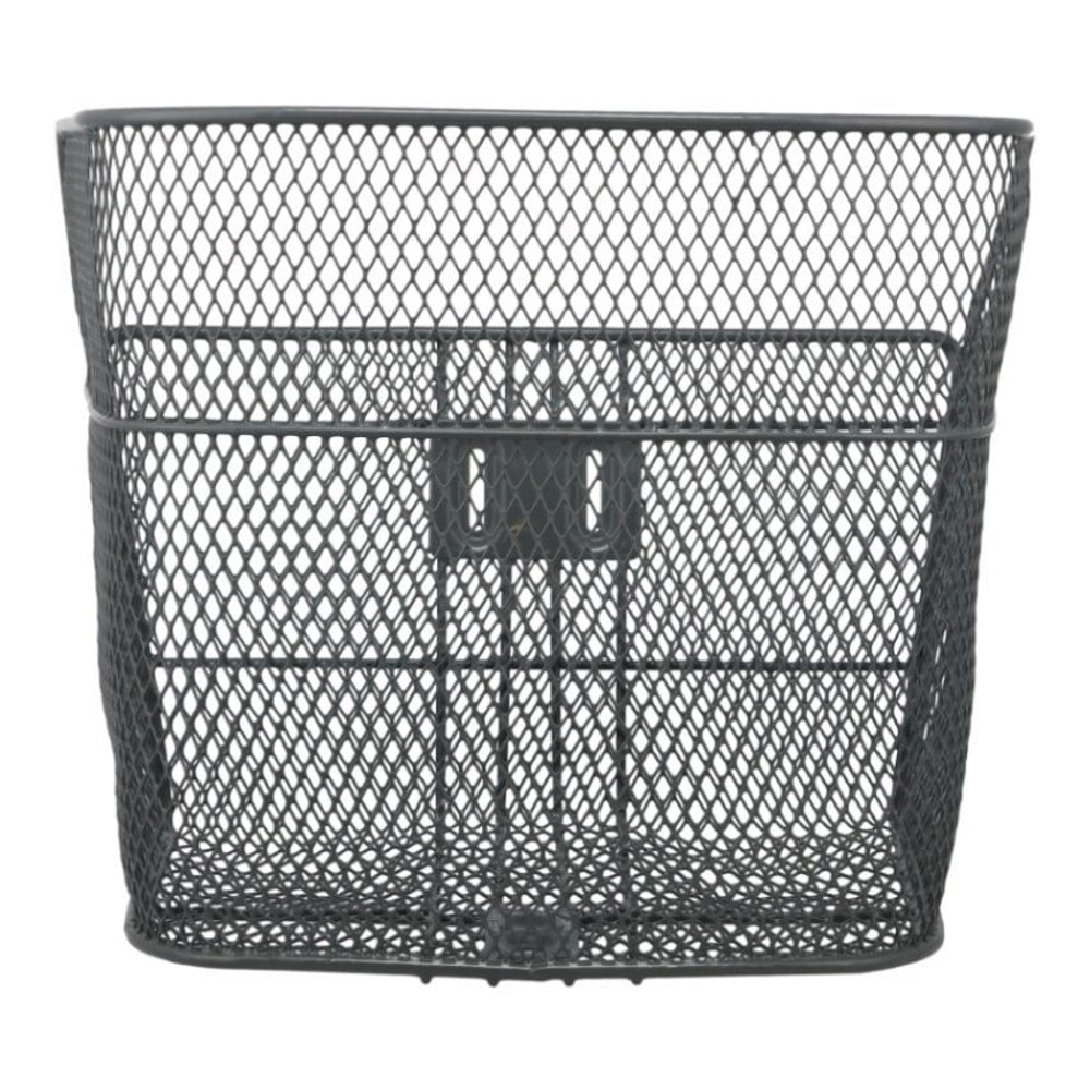 メッシュ前カゴ　大, グレー, 大