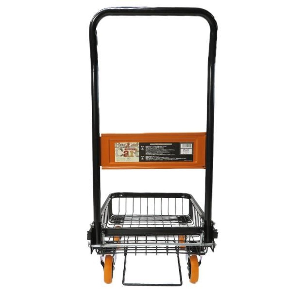 バスケット台車　60ｋｇ, 黒, 60kg