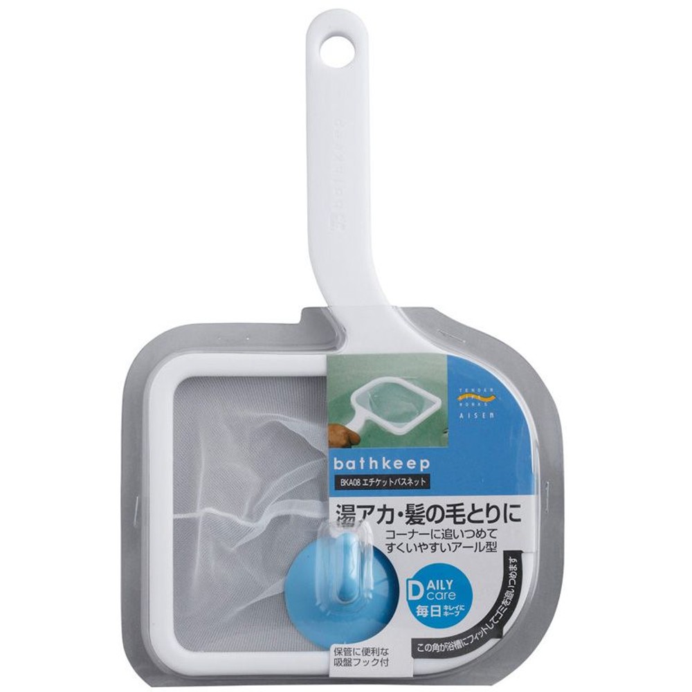 アイセン　エチケットバスネット　ＢＫＡ08, ホワイト, 1本入り