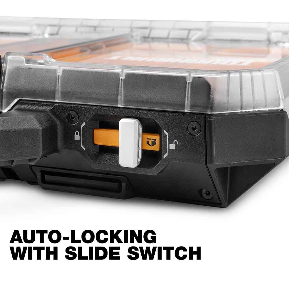 【数量限定】TOUGHBUILT（タフビルト）STACK TECH(スタックテック)　ロープロファイル オーガナイザー, ブラック, TB-B1-O-10