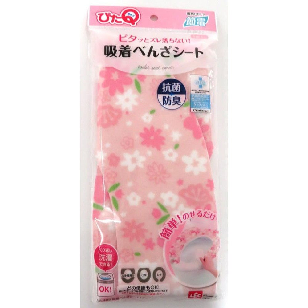 レック　吸着べんざシート, ブーケ(ピンク), 1組入り