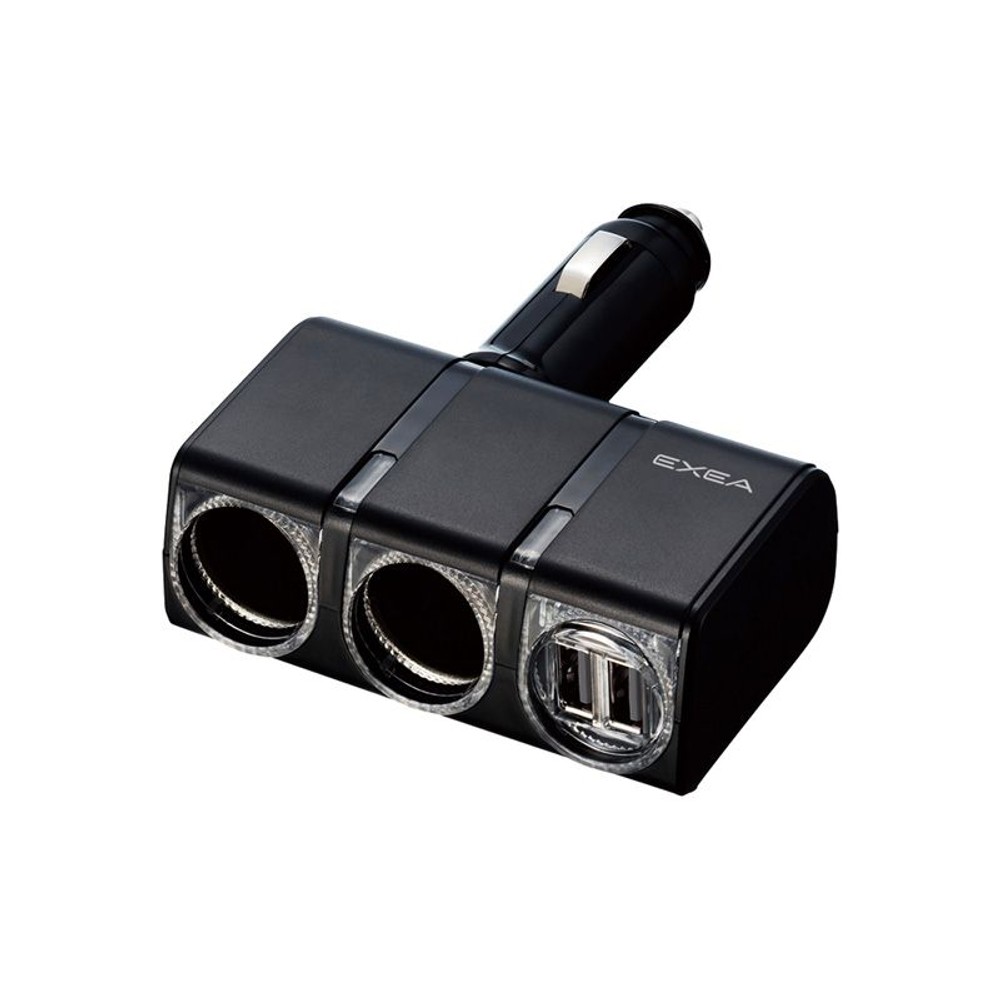 星光　ＵＳＢバーチカルソケット24Ｖ　ＥＭ151, ブラック, 24V