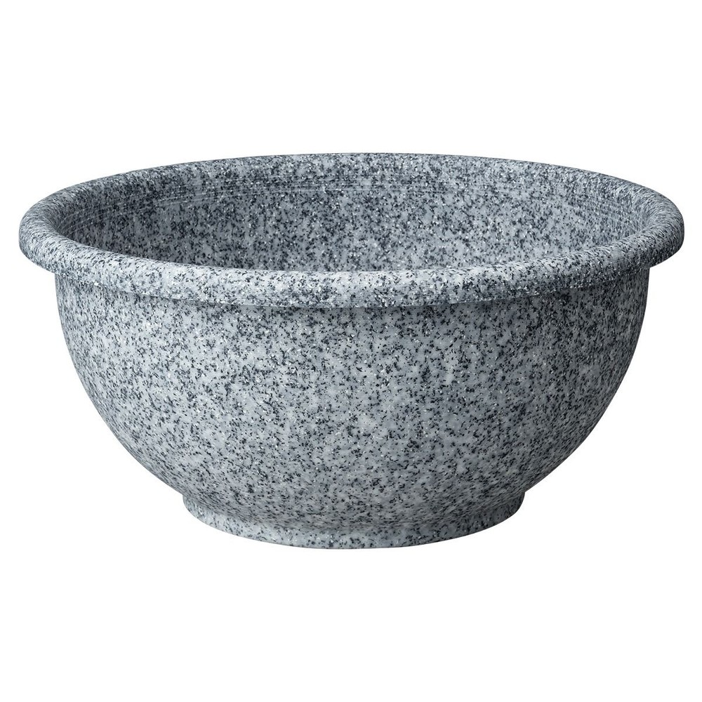 スドー　メダカの丸鉢　みかげ, みかげ, 約&phi;345&times;160mm