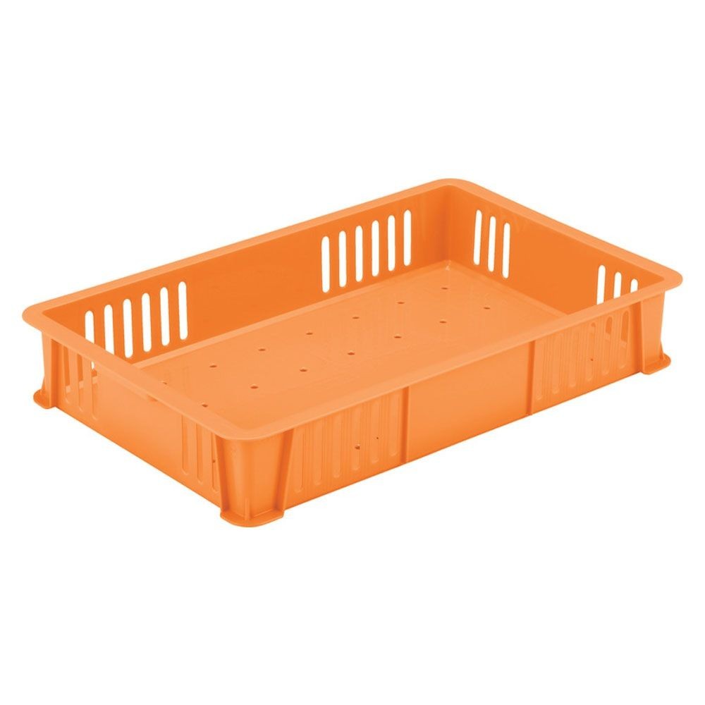 サンコー サンテナー B#22S オレンジ 102270-00 &times;10個セット【メーカー直送・代引不可】【法人限定】, オレンジ, 10P