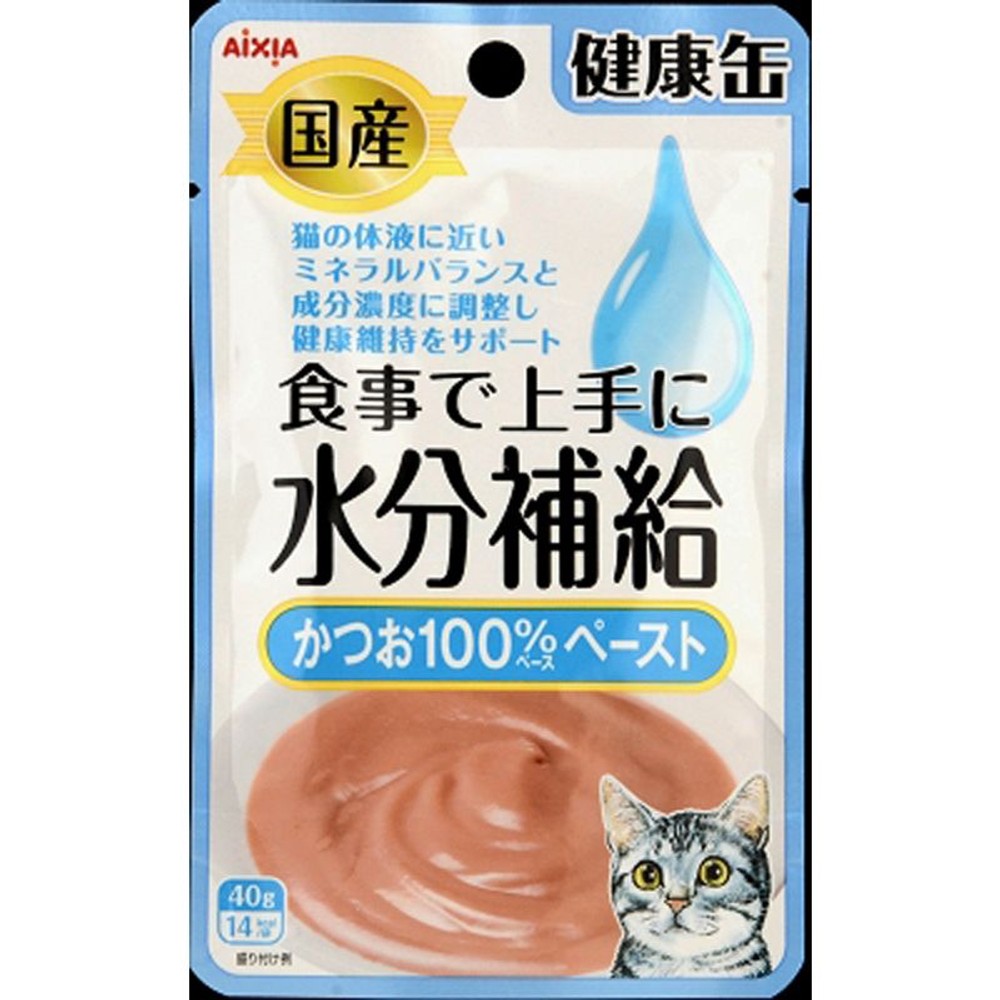 国産健康缶パウチ　水分補給　かつおペースト40ｇ, その他カラー１, その他サイズ１