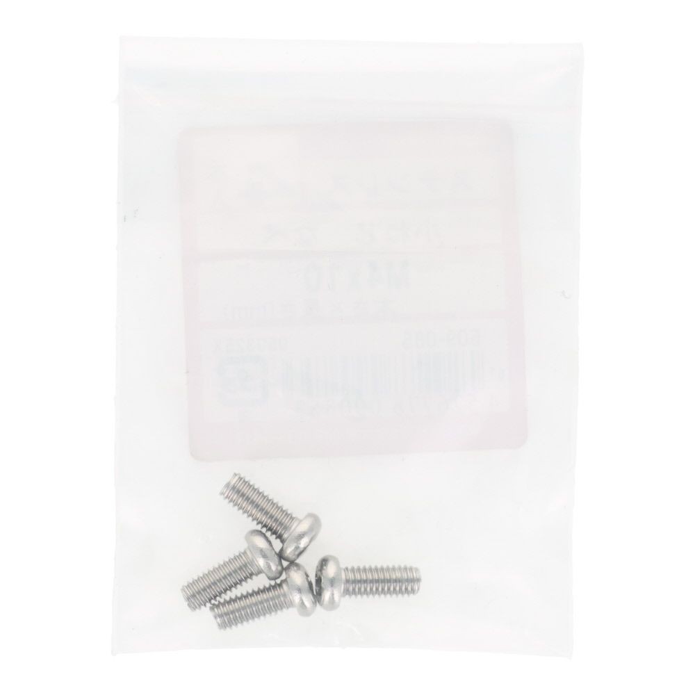 ＯＨＳＡＴＯ　ステン　コネジ　ナベ　Ｍ４&times;１０, ステンレス, 4本入り