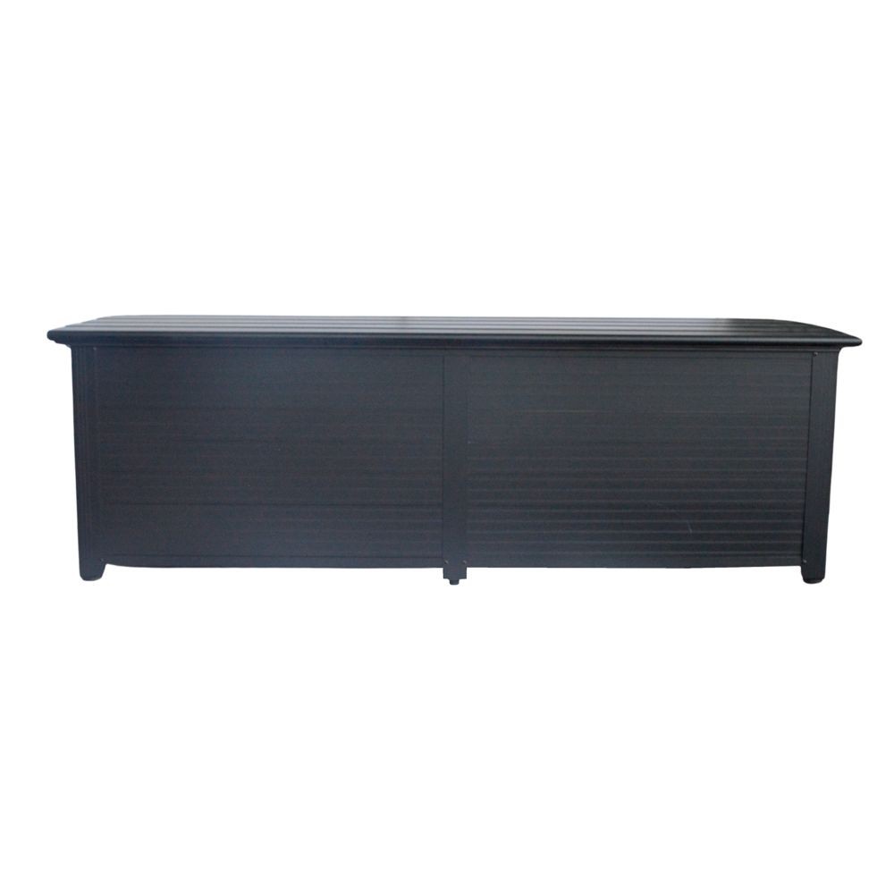 サイレントベンチストッカー　幅150&times;奥行45&times;高さ48ｃｍ　１５０４５４９, ブラック, 1500&times;450&times;490mm
