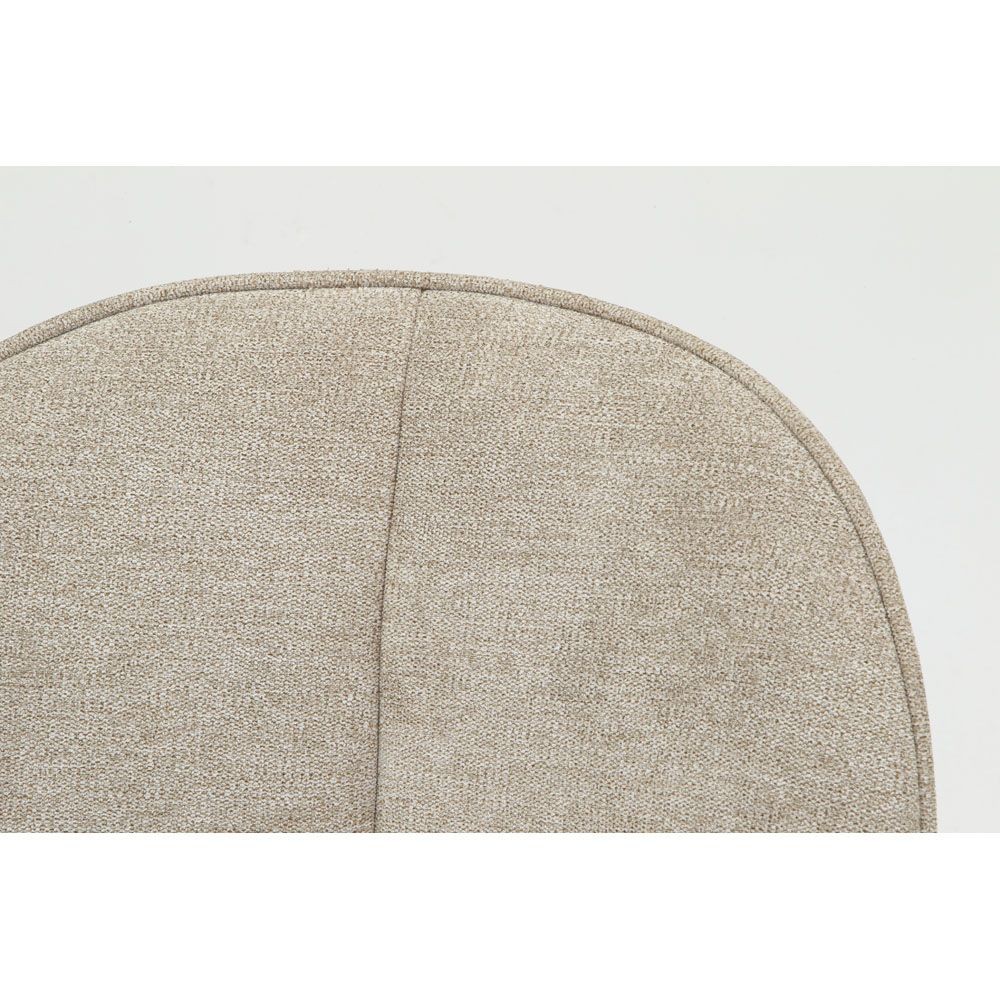 不二貿易 ダイニングチェア　ミオ　ＢＥ【メーカー直送・代引不可】, ベージュ, 幅490mm&times;奥行610mm&times;高さ820mm