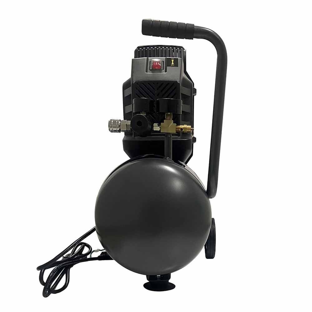 WIZ'A ウィザ オイルレスエアーコンプレッサー 24L OF-1524W, ブラック, 24L