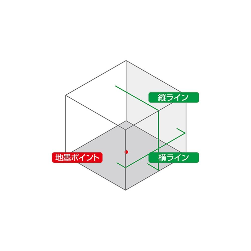 シンワ レーザーロボ LEXIA 21 グリーン 70841, グリーン, 幅128mm&times;奥行128mm&times;高さ173mm