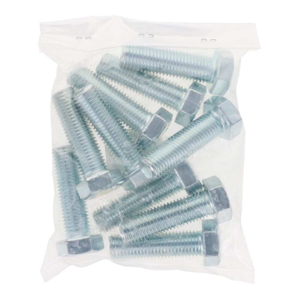 ユニクロ　六角ボルト　Ｍ１６&times;５５　１０入, ボルト, 10個入り